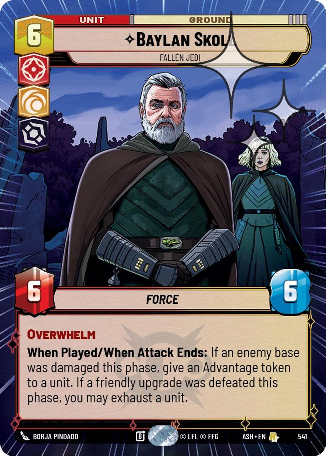 Baylan Skoll, Fallen Jedi — Ashes of the Empire 541