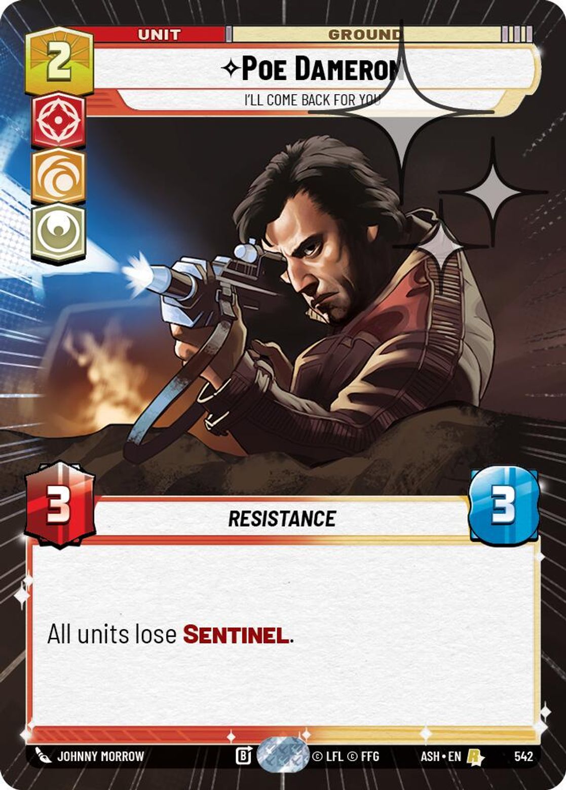 Poe Dameron, I'll Come Back For You — Ashes of the Empire 542