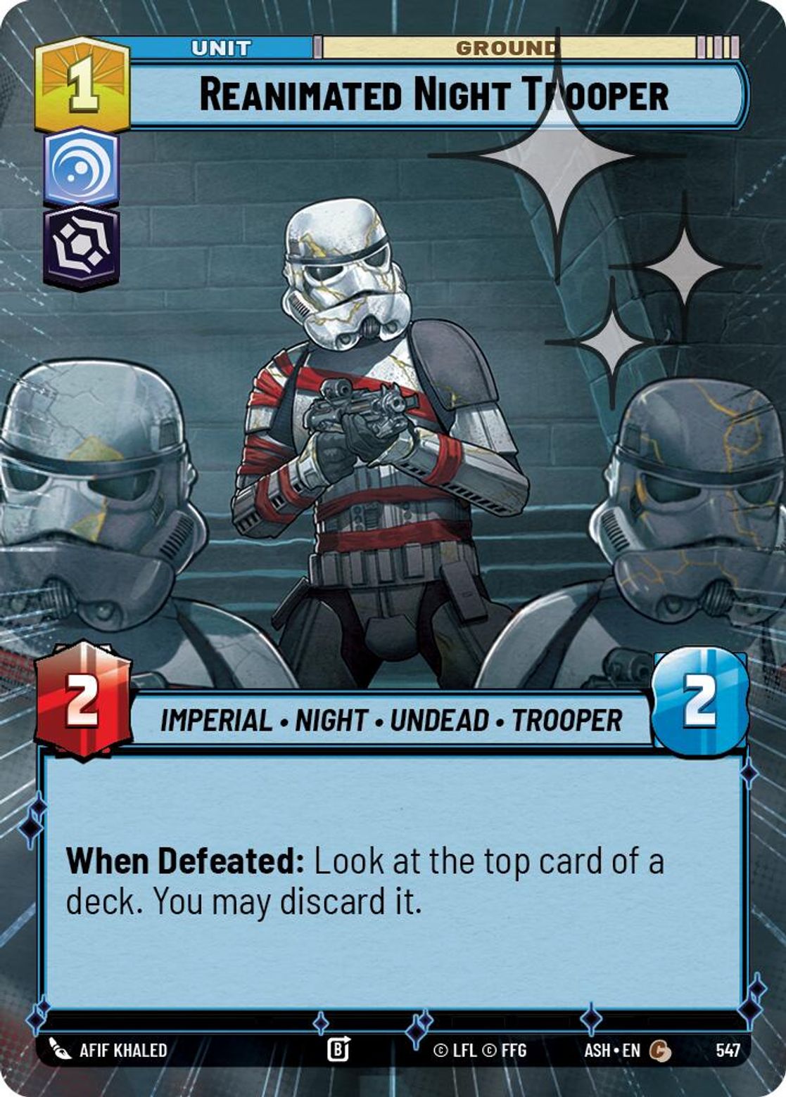 Reanimated Night Trooper — Ashes of the Empire 547