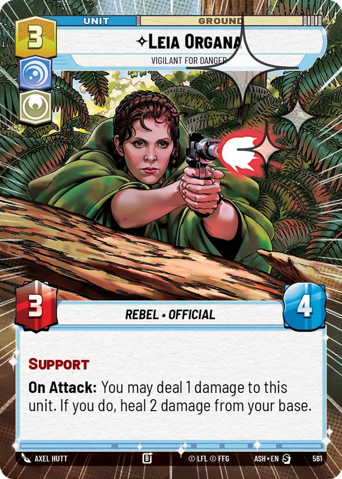 Leia Organa, Vigilant for Danger — Ashes of the Empire 561