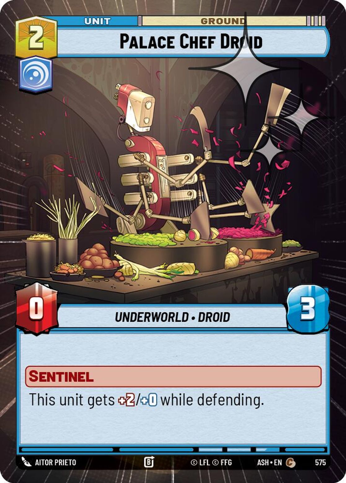 Palace Chef Droid — Ashes of the Empire 575