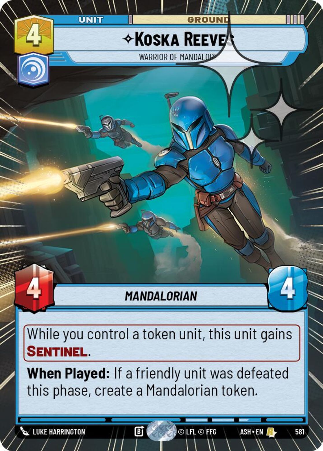 Koska Reeves, Warrior of Mandalore — Ashes of the Empire 581