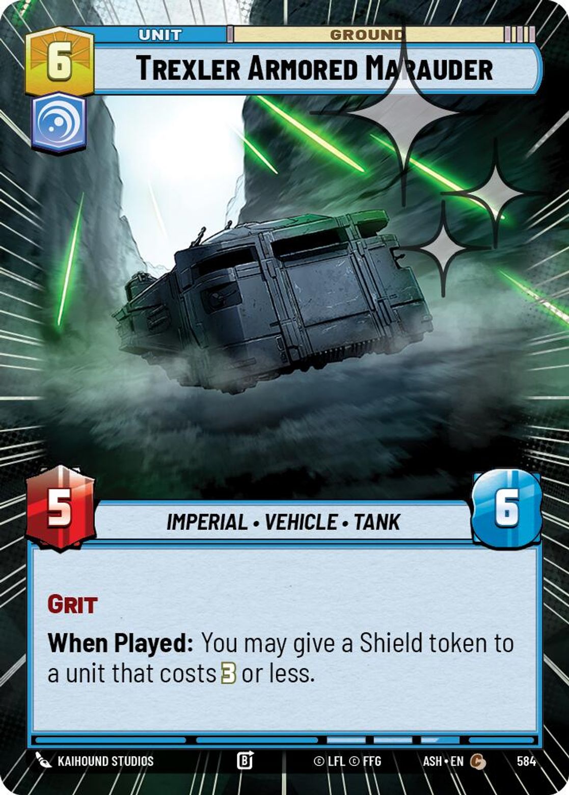 Trexler Armored Marauder — Ashes of the Empire 584