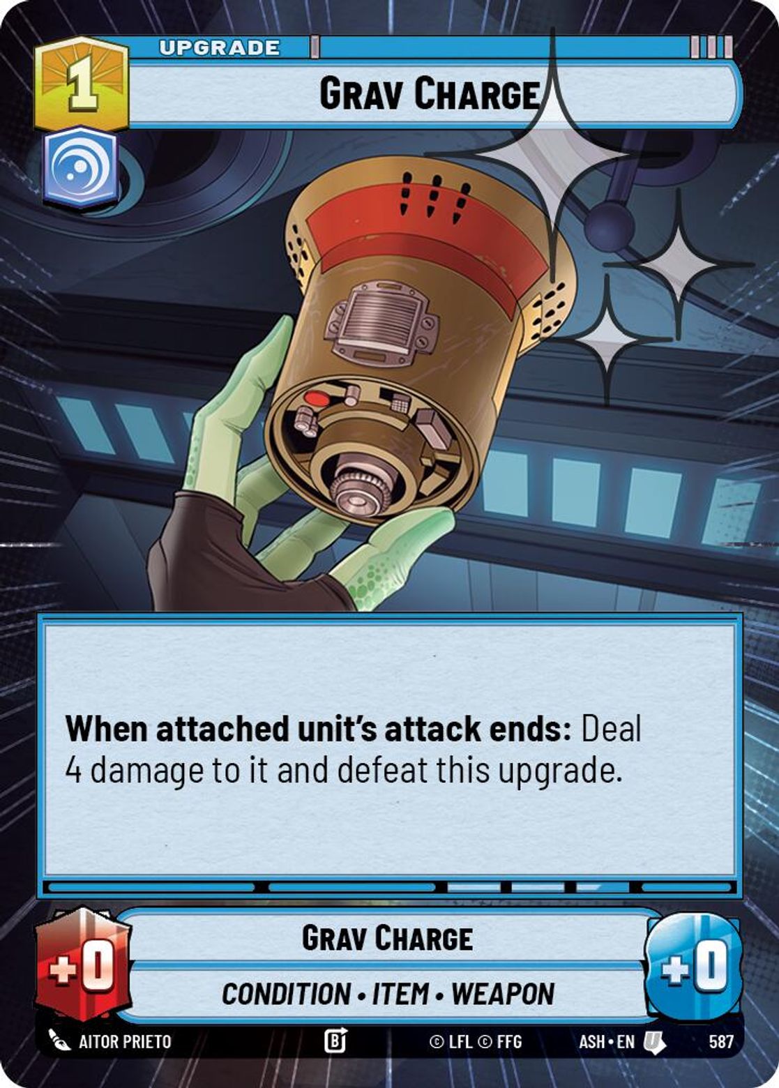 Grav Charge — Ashes of the Empire 587