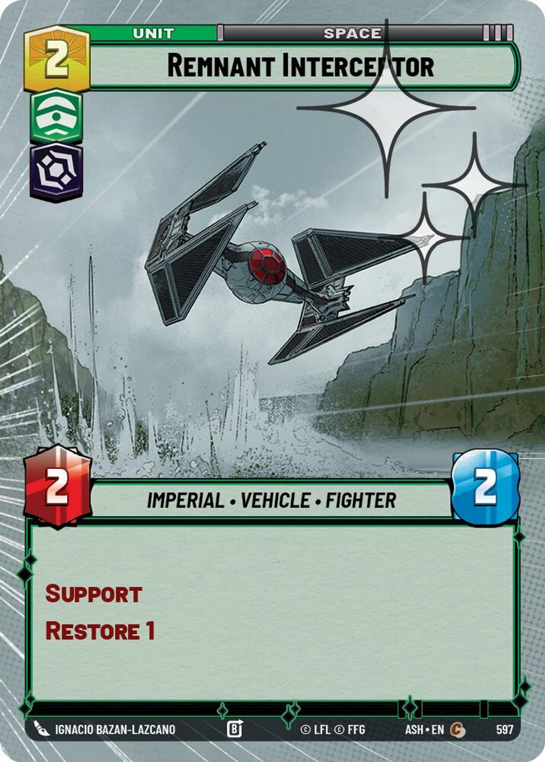 Remnant Interceptor — Ashes of the Empire 597