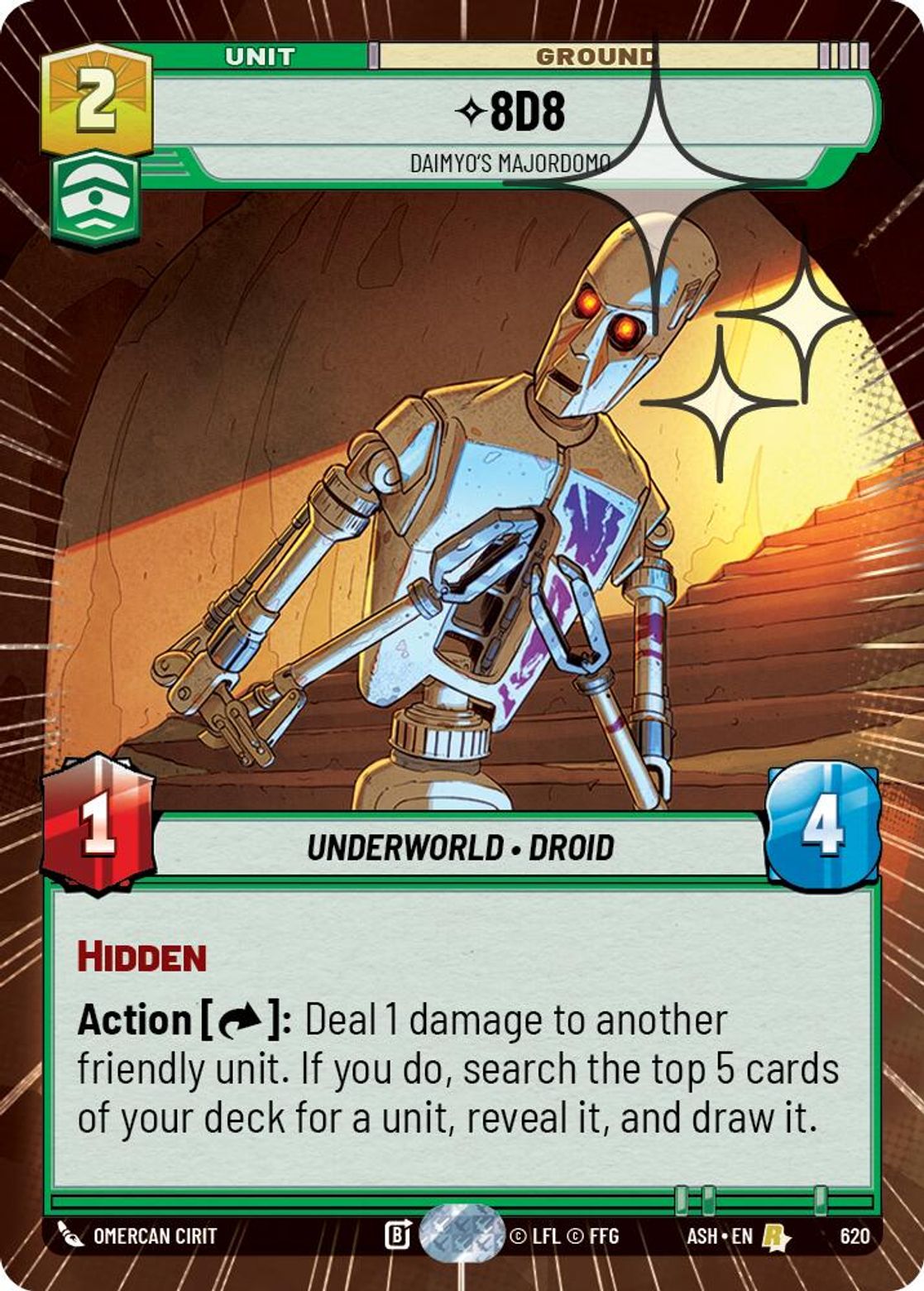 8D8, Daimyo's Majordomo — Ashes of the Empire 620