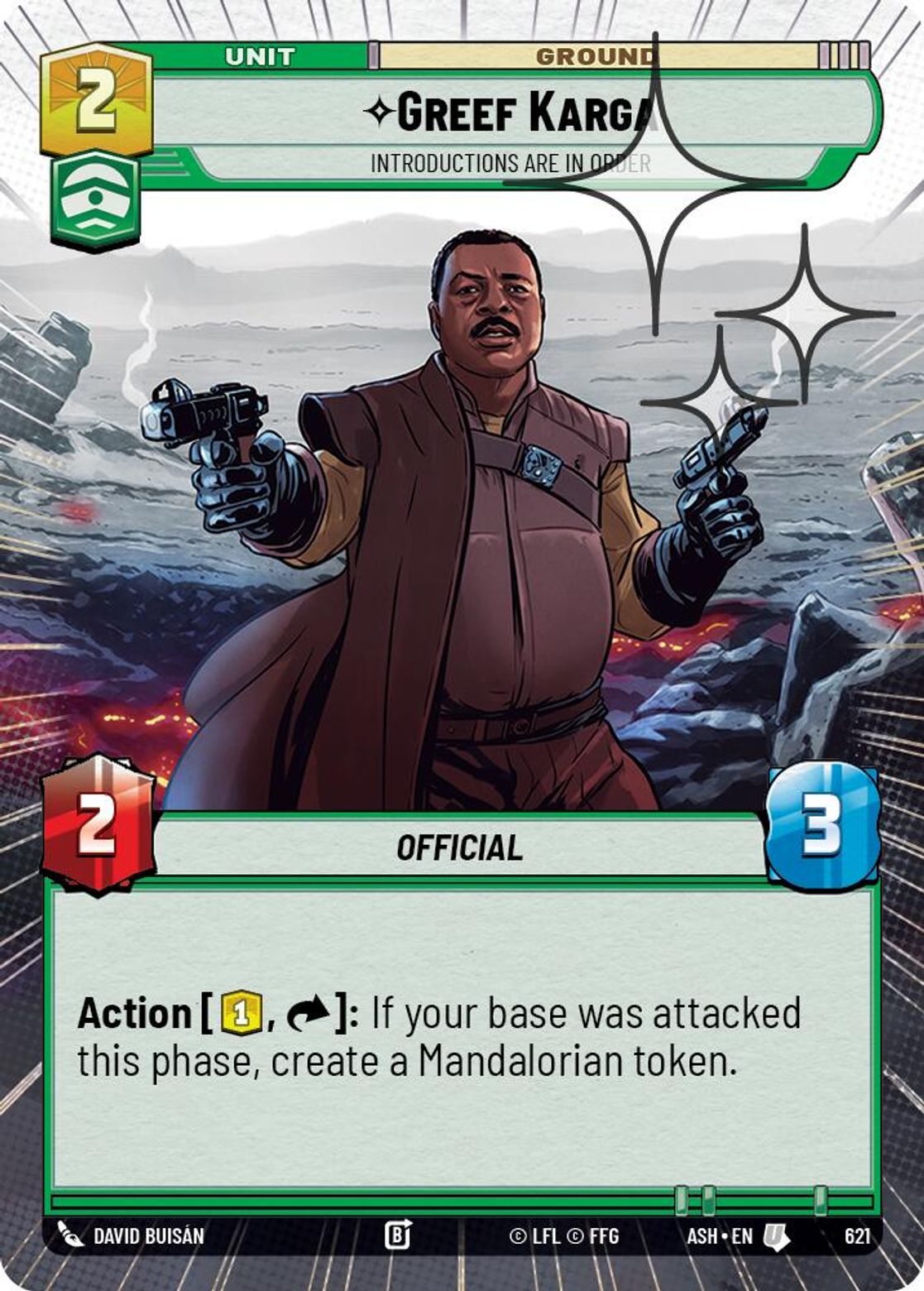 Greef Karga, Introductions are in Order — Ashes of the Empire 621