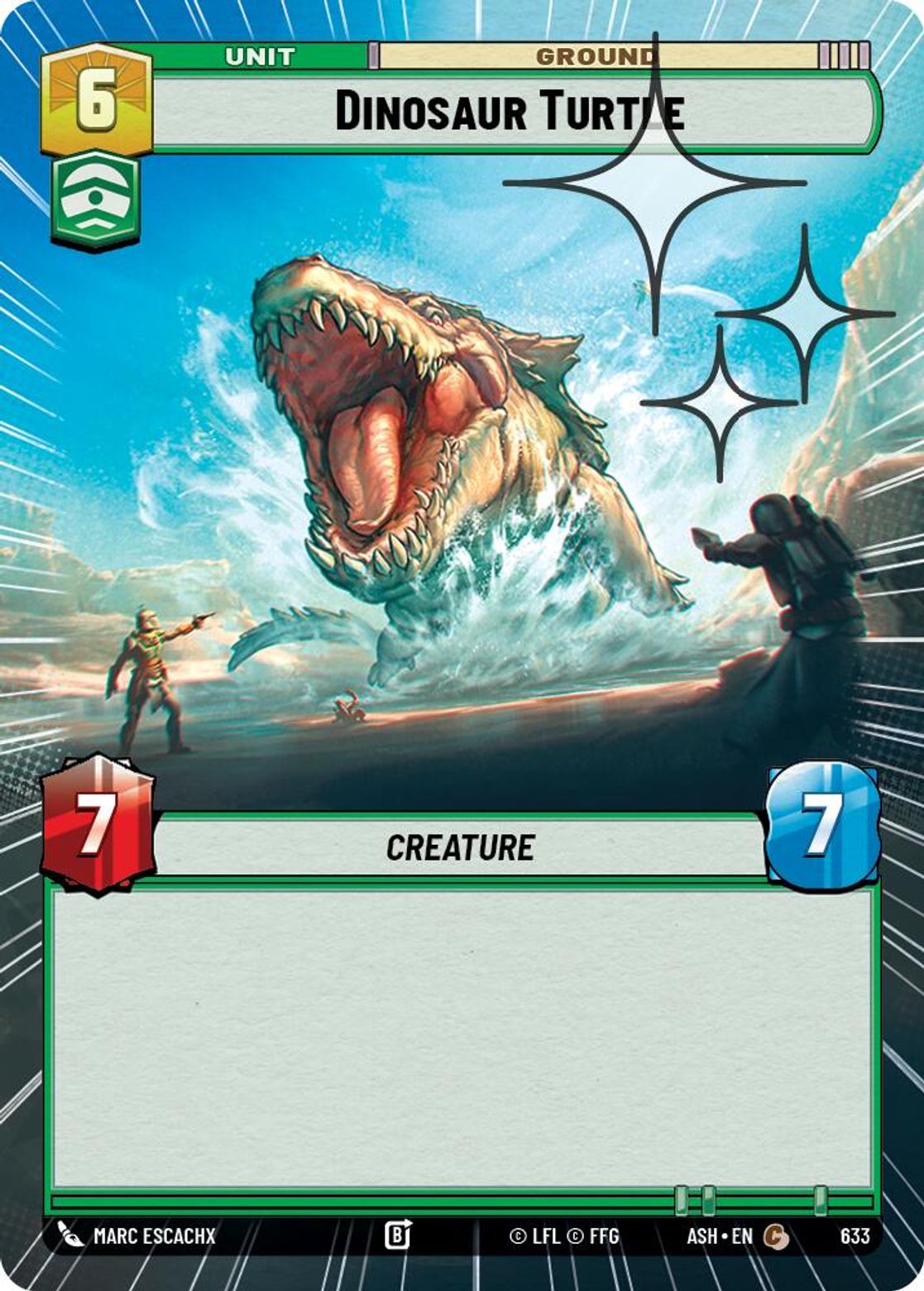 Dinosaur Turtle — Ashes of the Empire 633