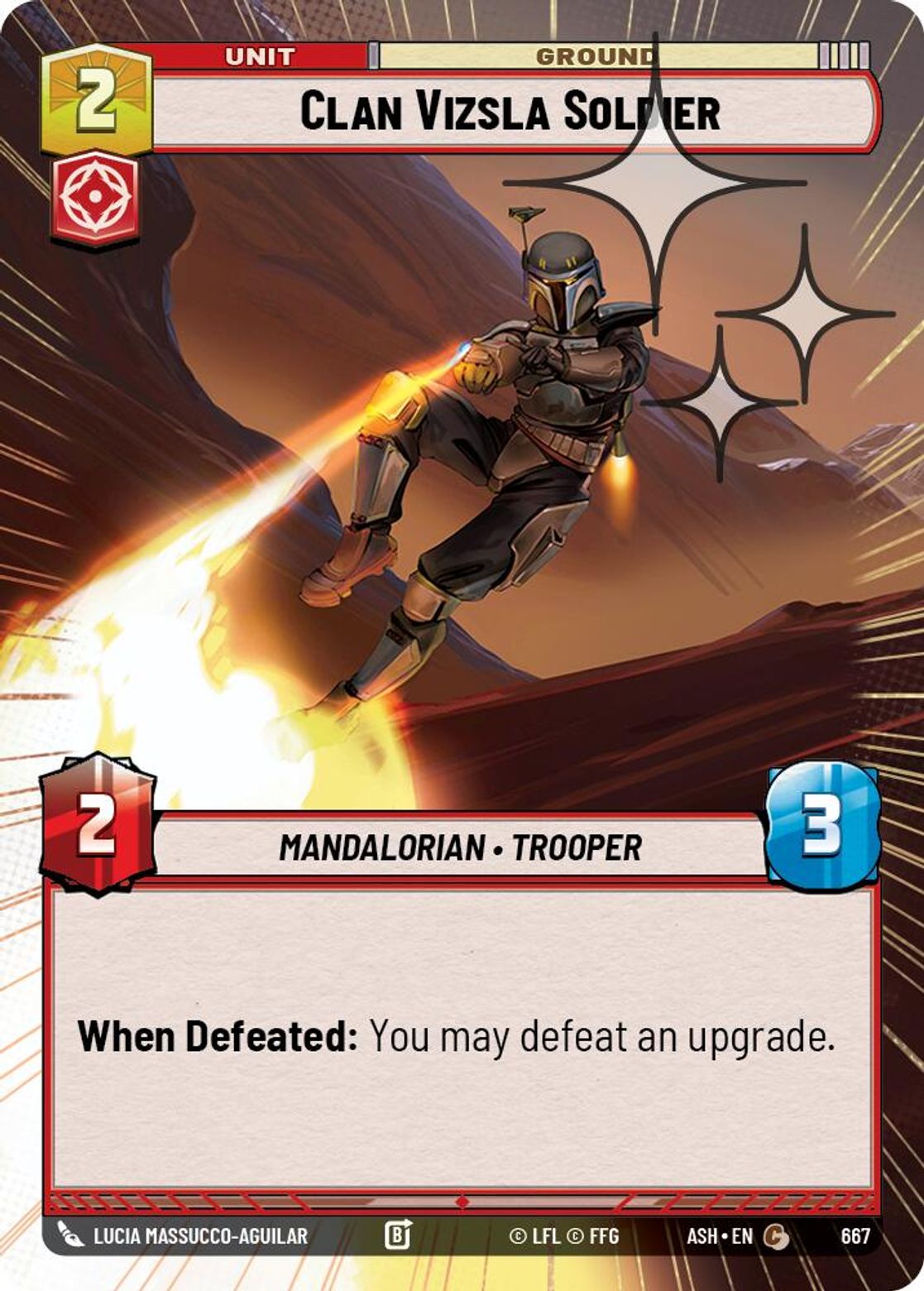 Clan Vizsla Soldier — Ashes of the Empire 667