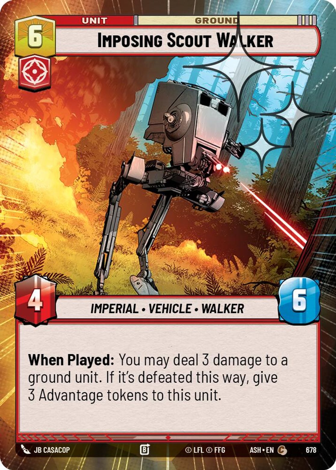 Imposing Scout Walker — Ashes of the Empire 678