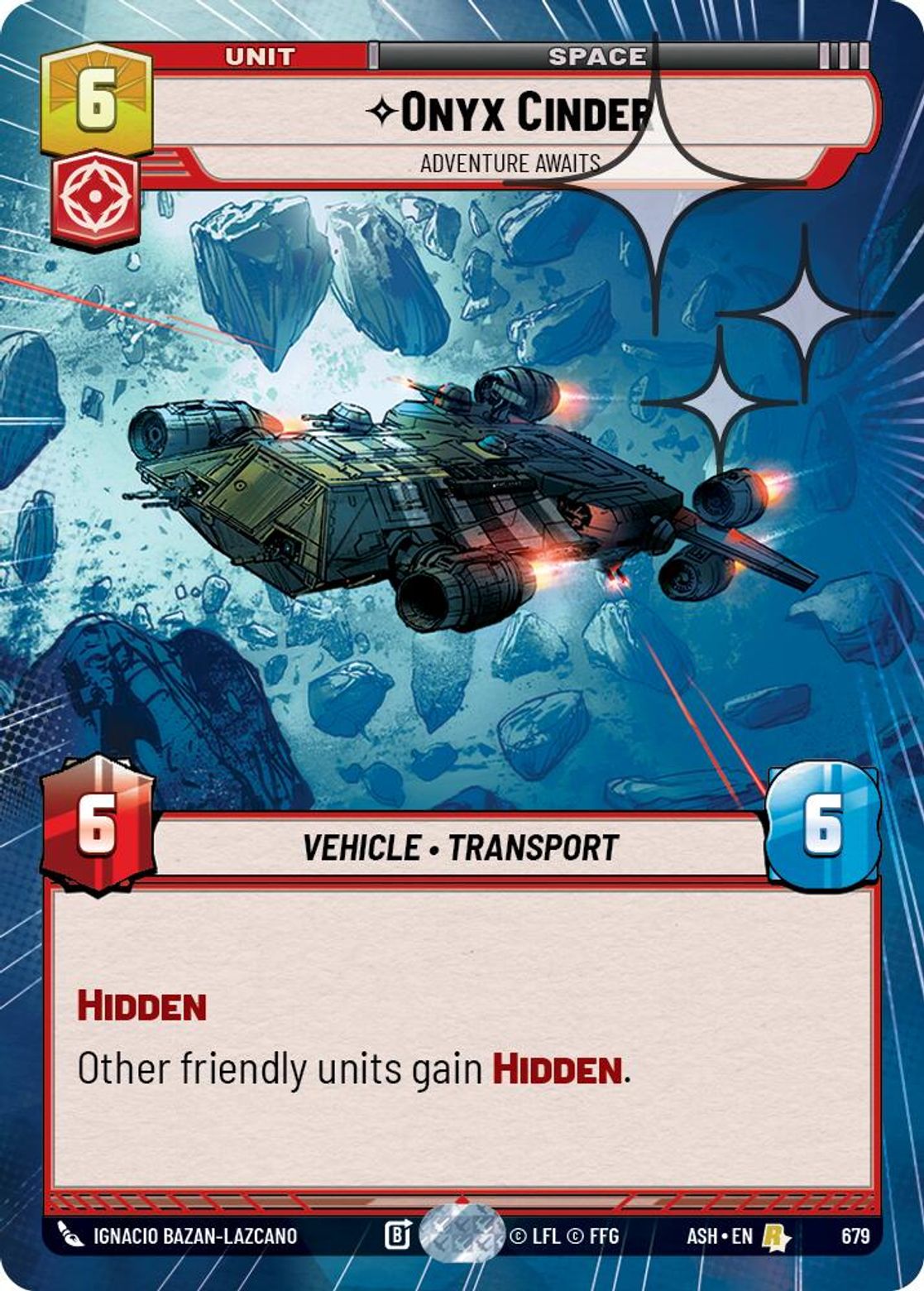 Onyx Cinder — Ashes of the Empire 679