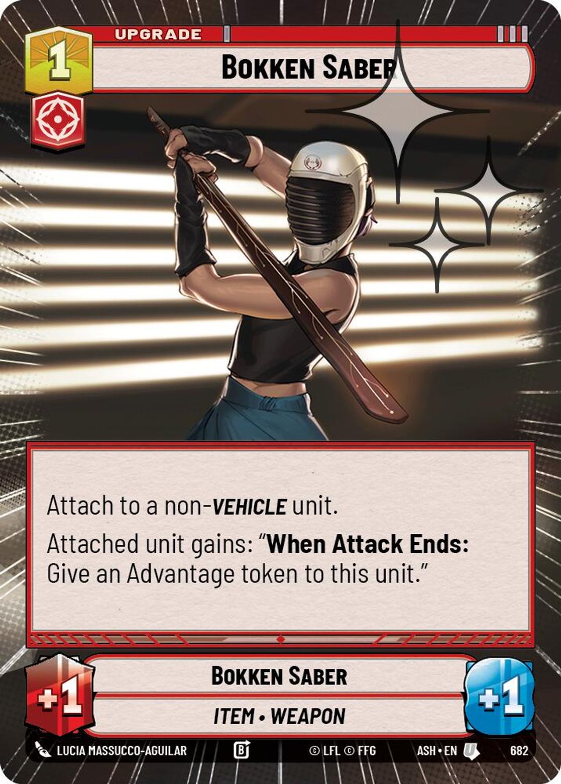 Bokken Saber — Ashes of the Empire 682