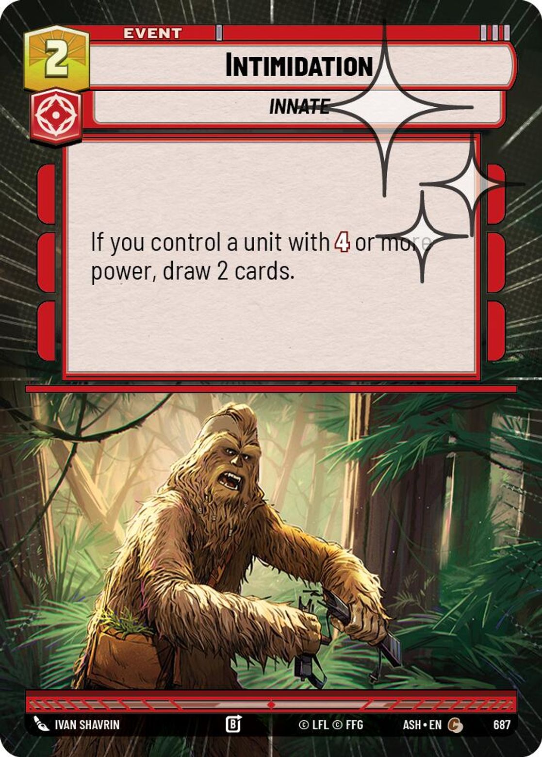 Intimidation — Ashes of the Empire 687