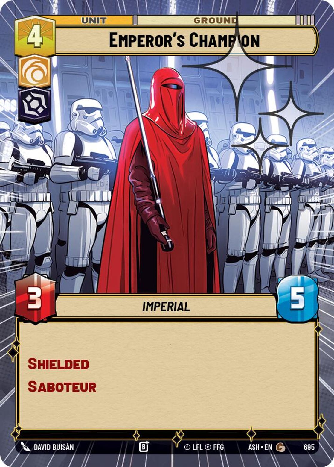 Emperor's Champion — Ashes of the Empire 695
