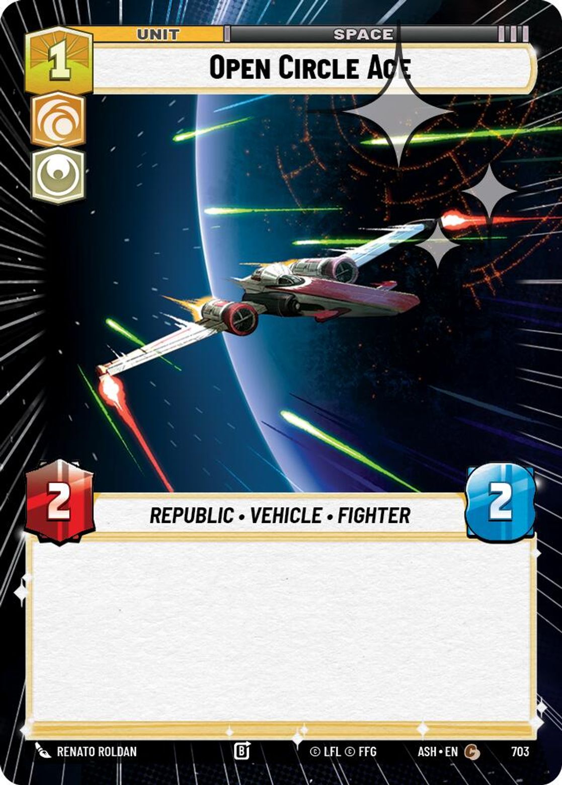 Open Circle Ace — Ashes of the Empire 703