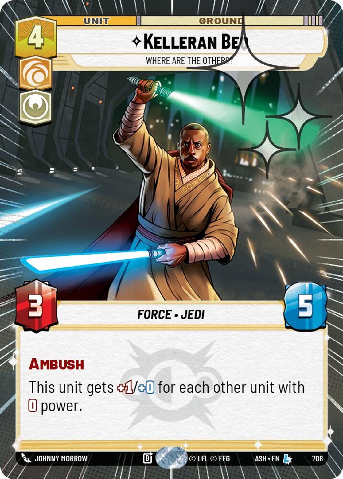 Kelleran Beq, Where are the Others? — Ashes of the Empire 708