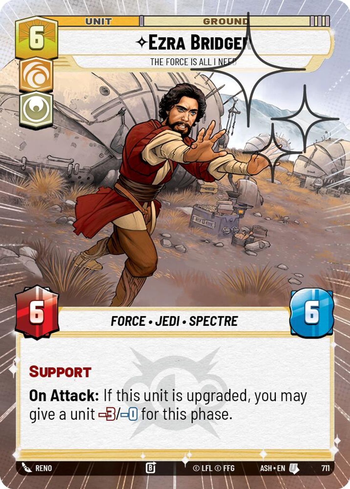 Ezra Bridger, The Force is All I Need — Ashes of the Empire 711