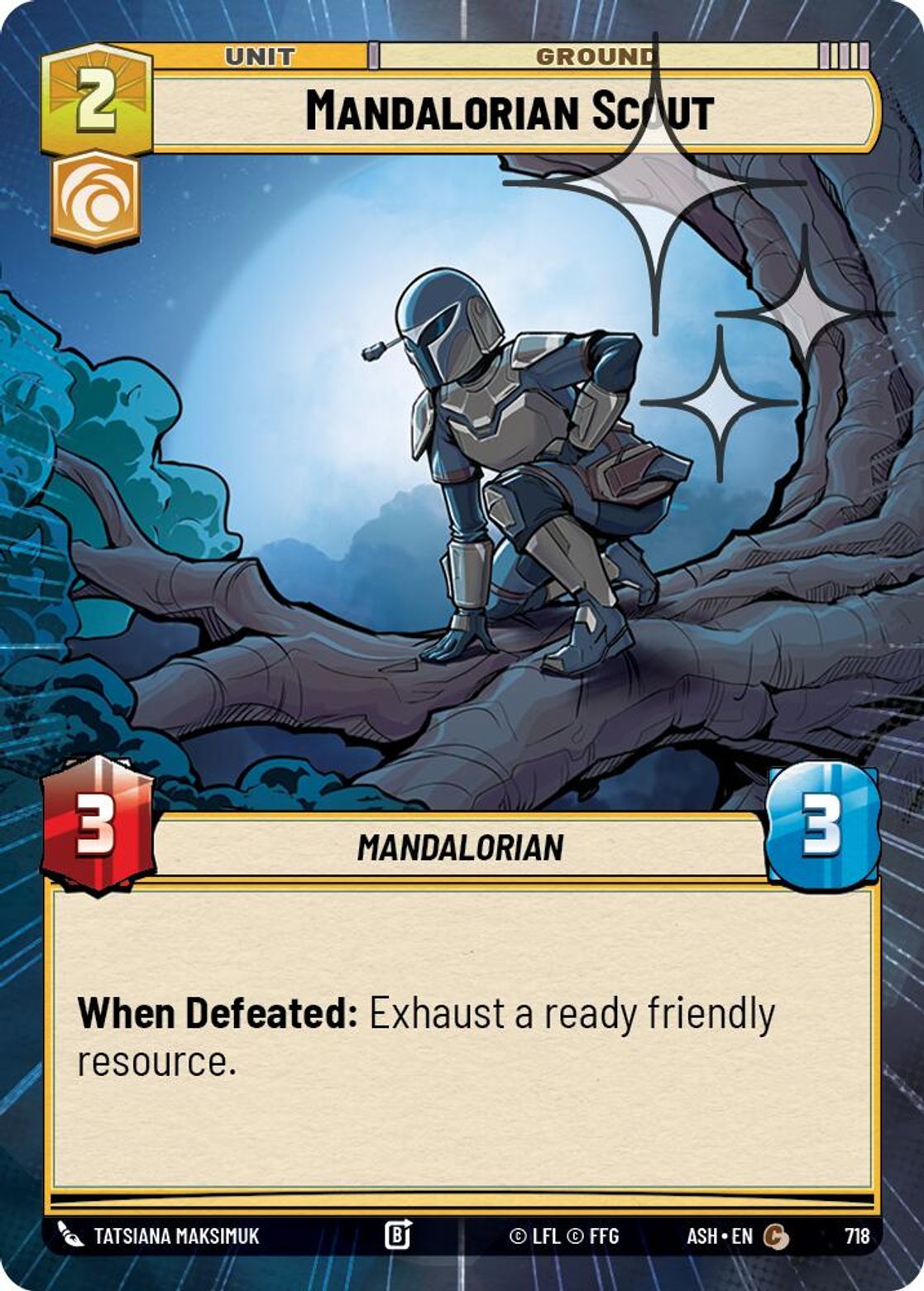 Mandalorian Scout — Ashes of the Empire 718