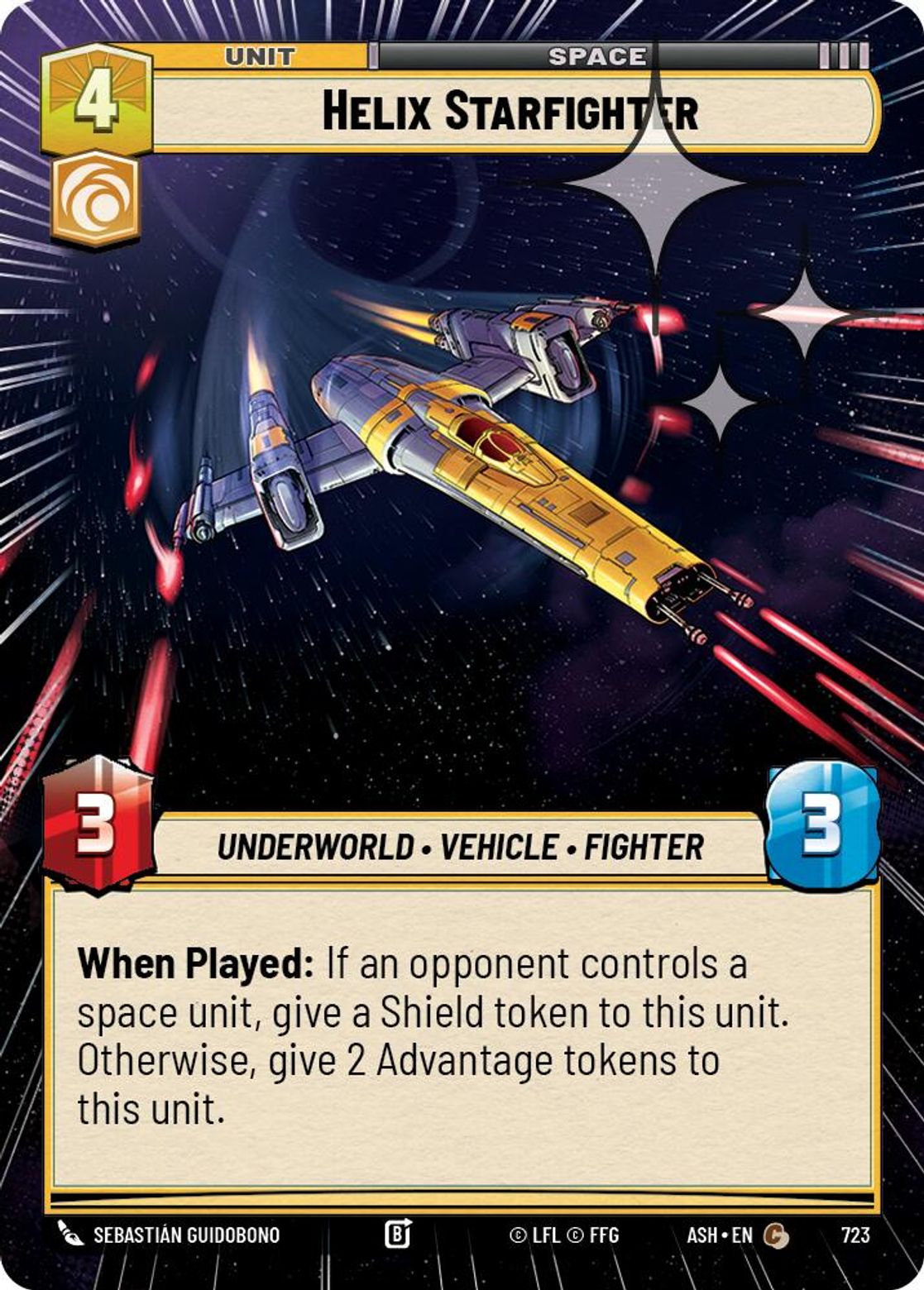 Helix Starfighter — Ashes of the Empire 723