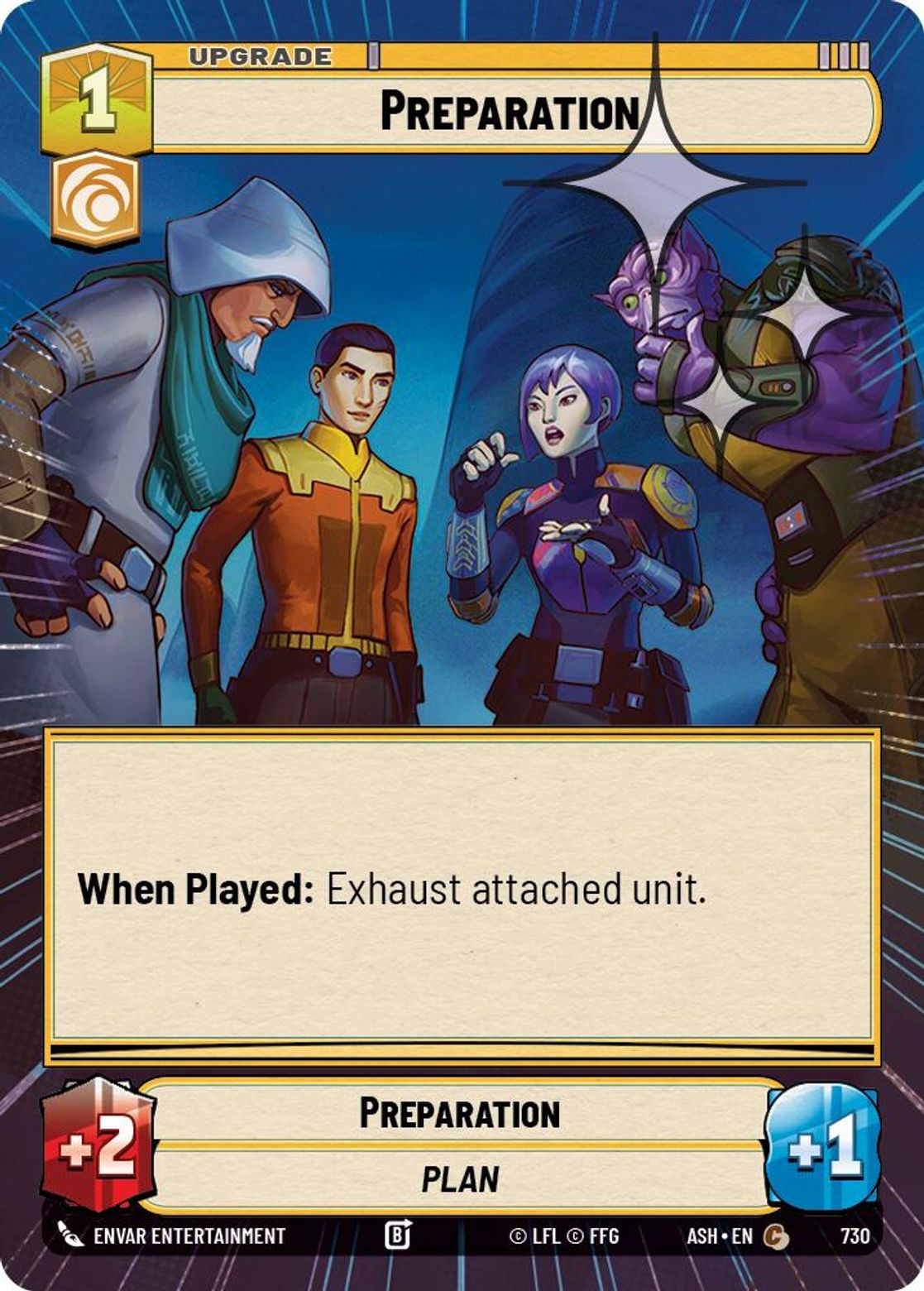 Preparation — Ashes of the Empire 730