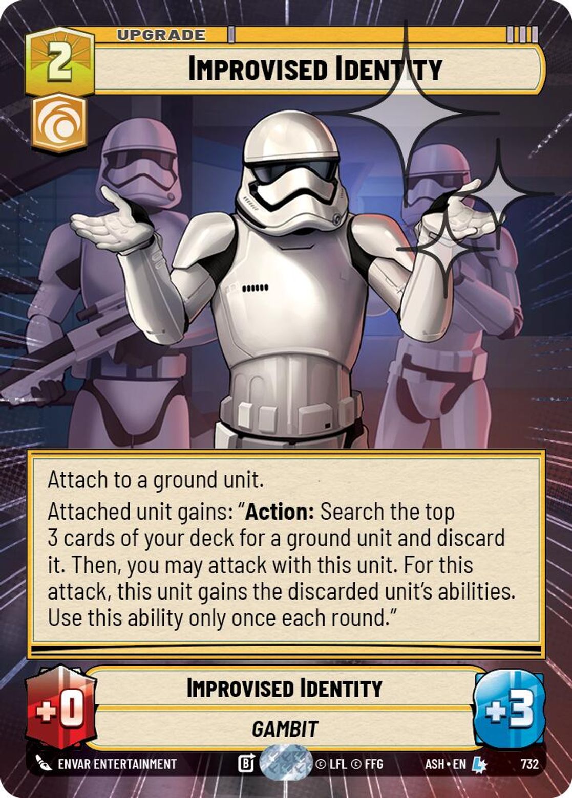 Improvised Identity — Ashes of the Empire 732