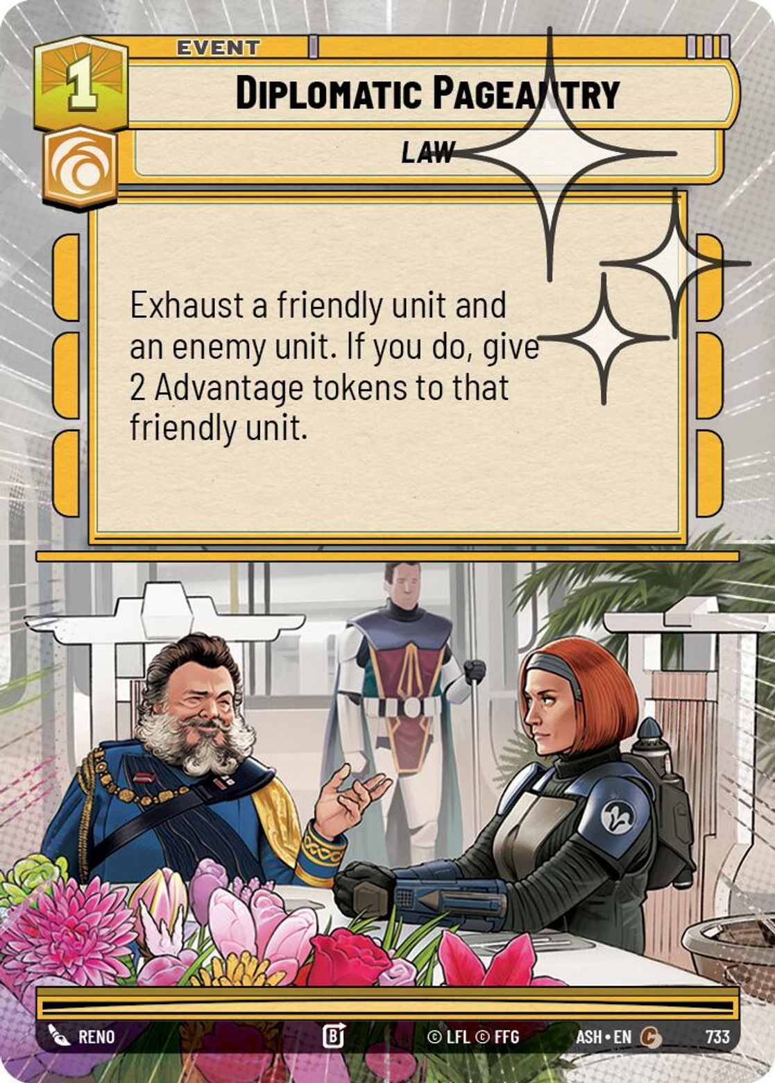Diplomatic Pageantry — Ashes of the Empire 733