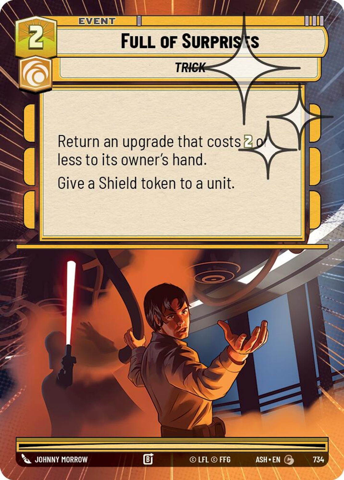 Full of Surprises — Ashes of the Empire 734