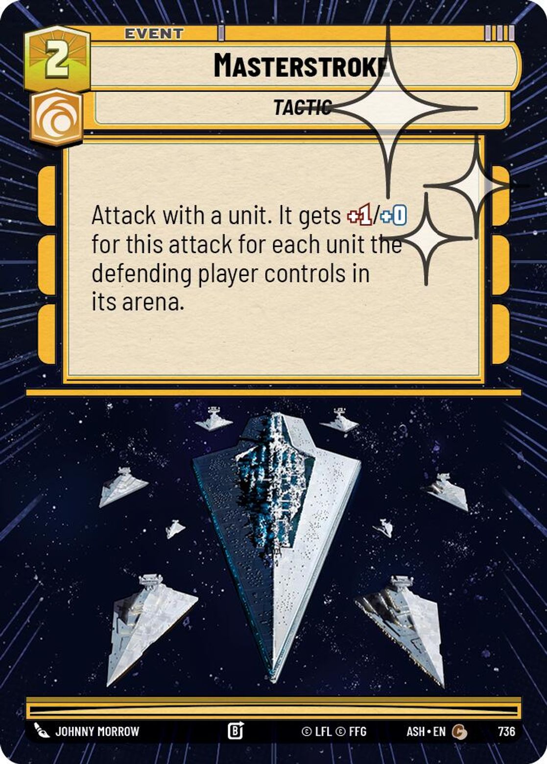 Masterstroke — Ashes of the Empire 736
