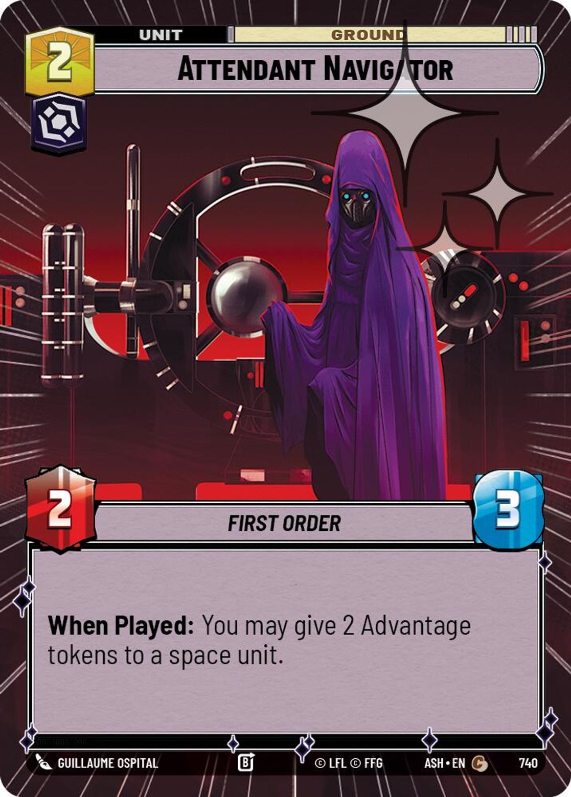 Attendant Navigator — Ashes of the Empire 740