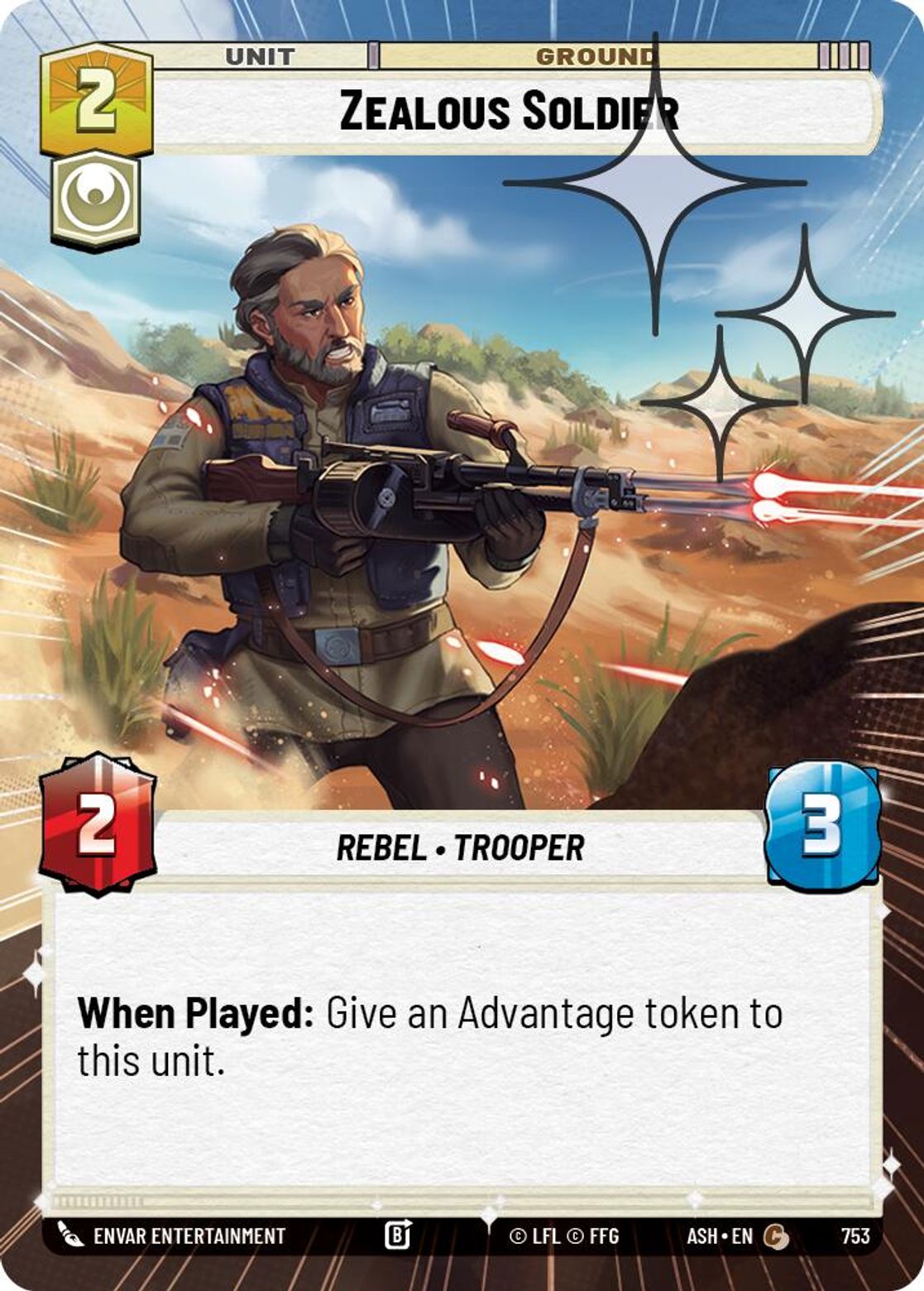 Zealous Soldier — Ashes of the Empire 753