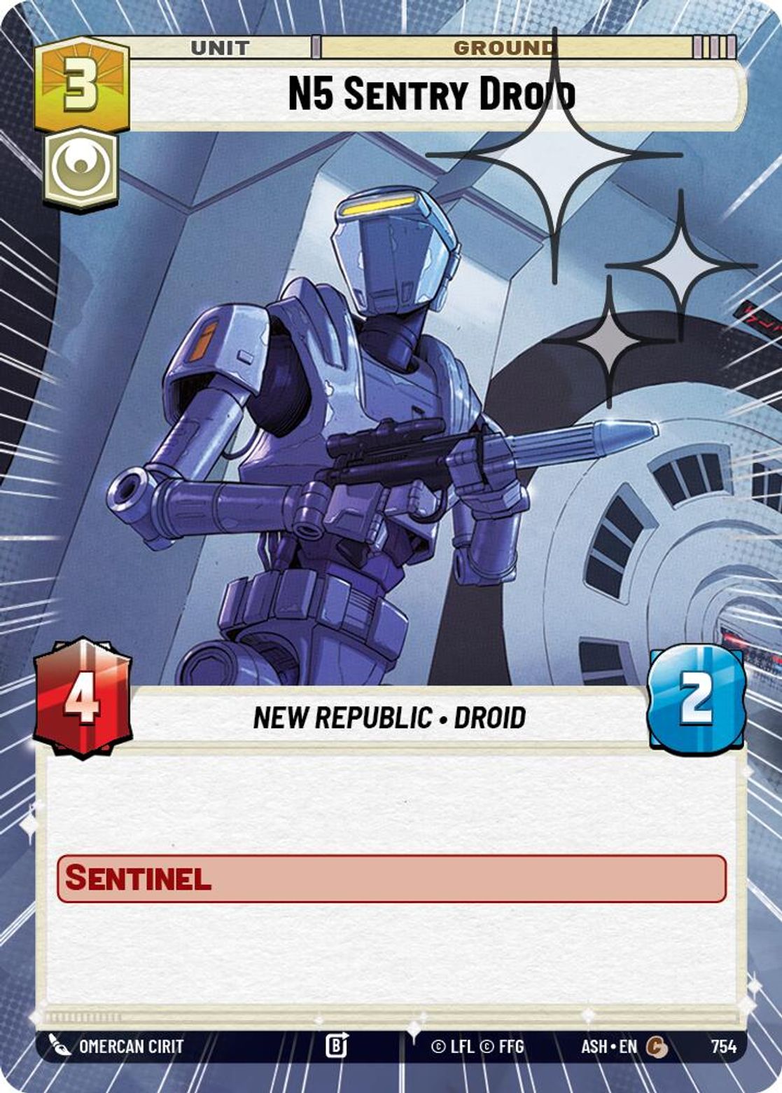 N5 Sentry Droid — Ashes of the Empire 754