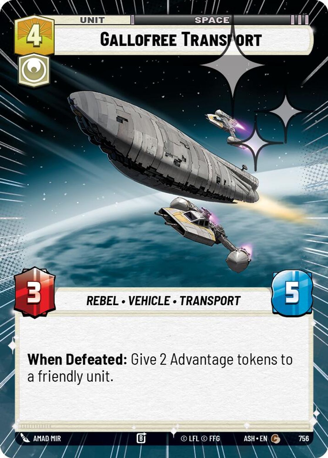 Gallofree Transport — Ashes of the Empire 756
