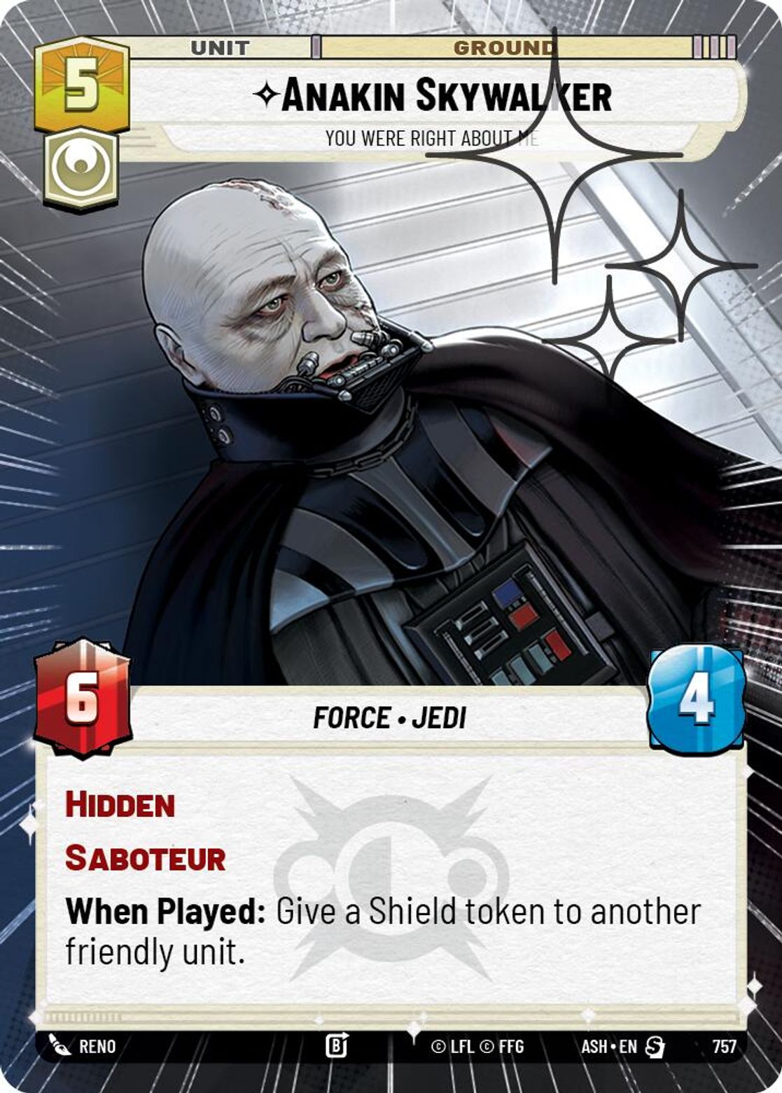 Anakin Skywalker, You Were Right About Me — Ashes of the Empire 757