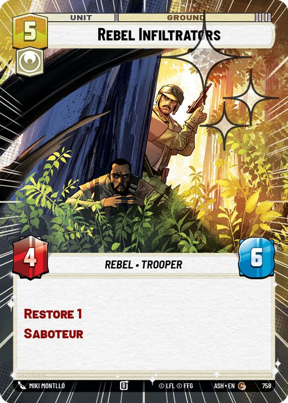 Rebel Infiltrators — Ashes of the Empire 758