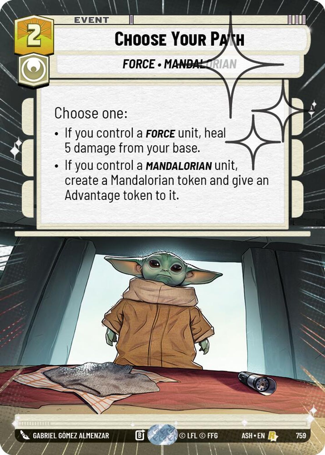 Choose Your Path — Ashes of the Empire 759
