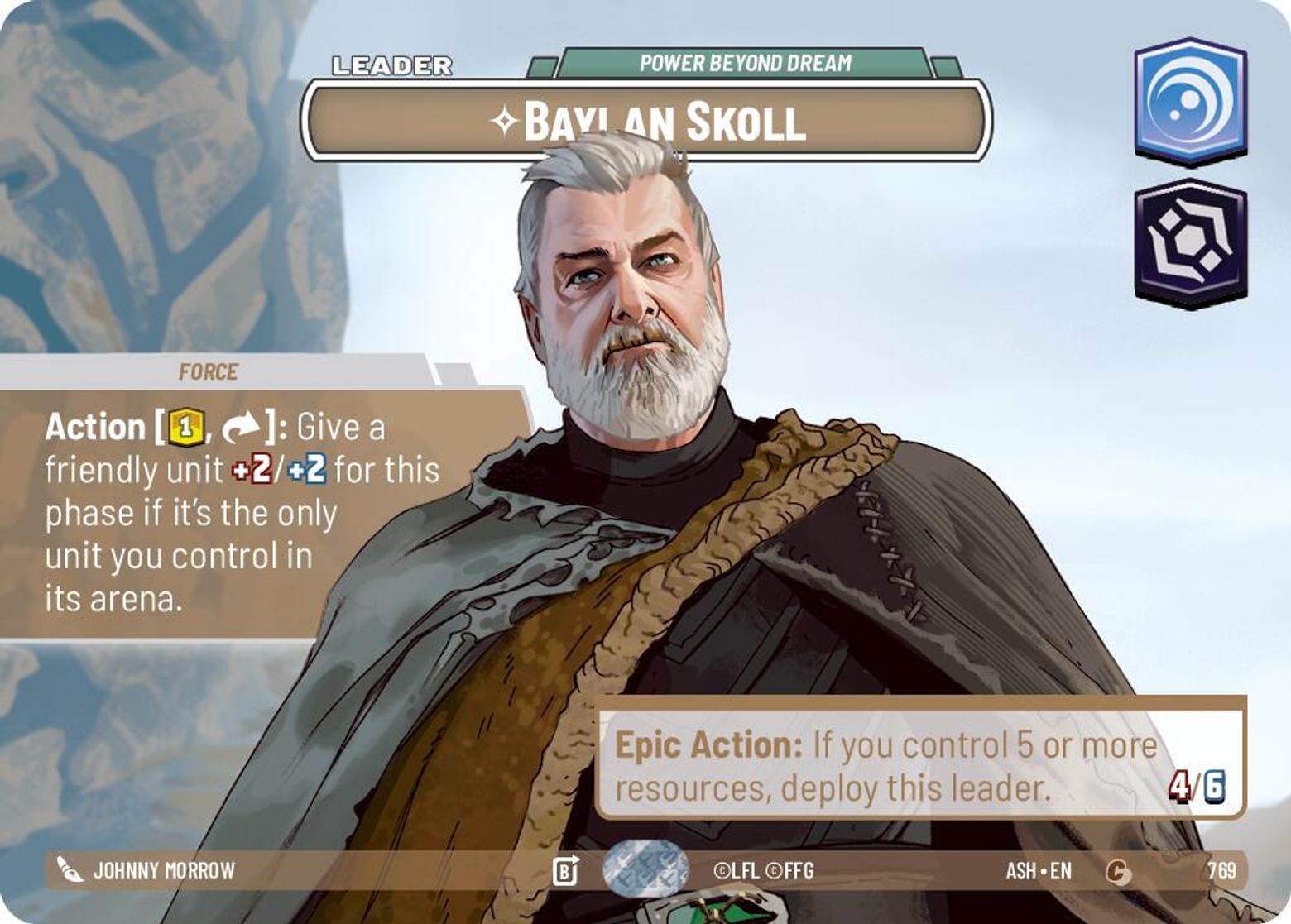 Baylan Skoll, Power Beyond Dream — Ashes of the Empire 769