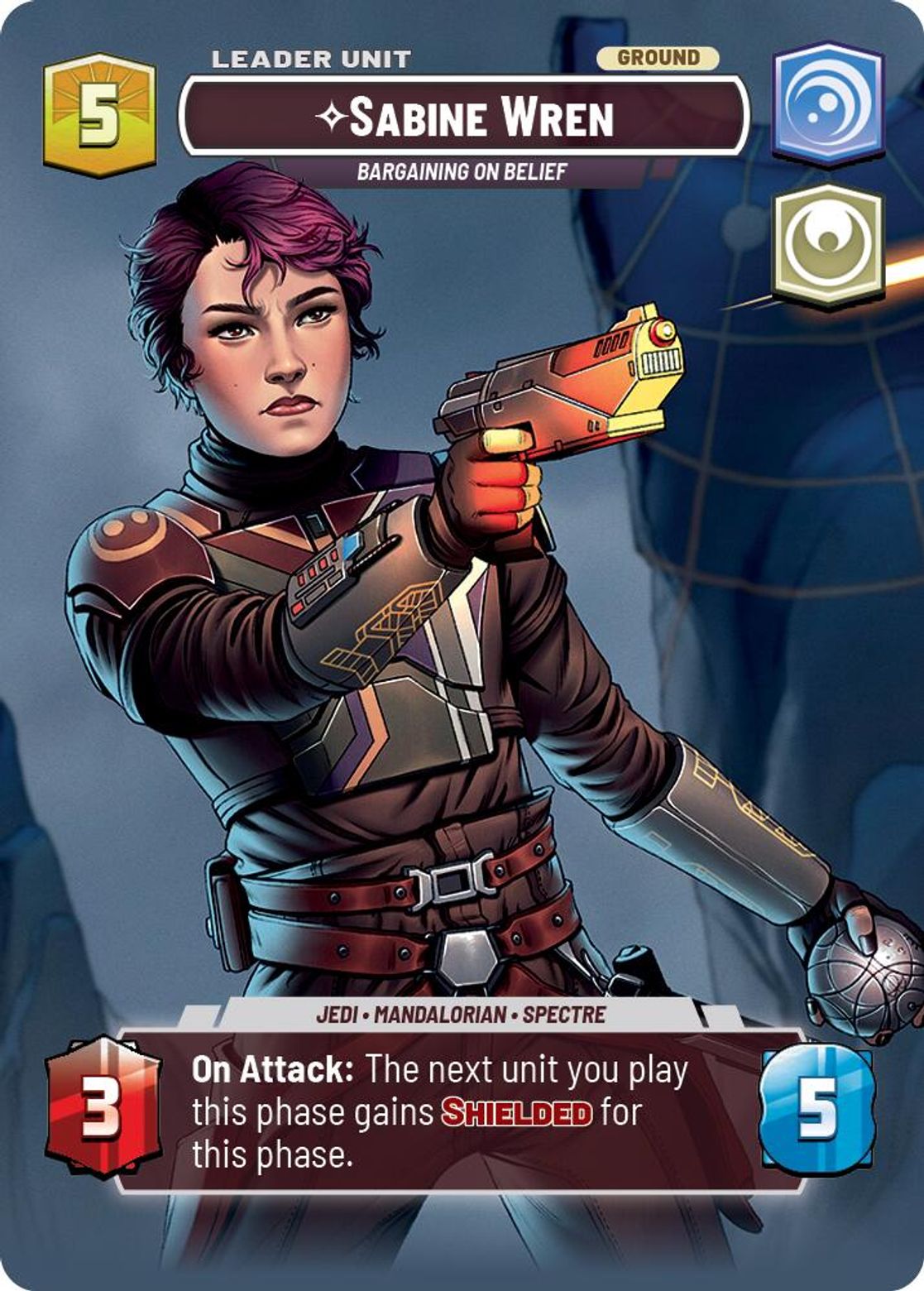 Sabine Wren, Bargaining on Belief (verso)