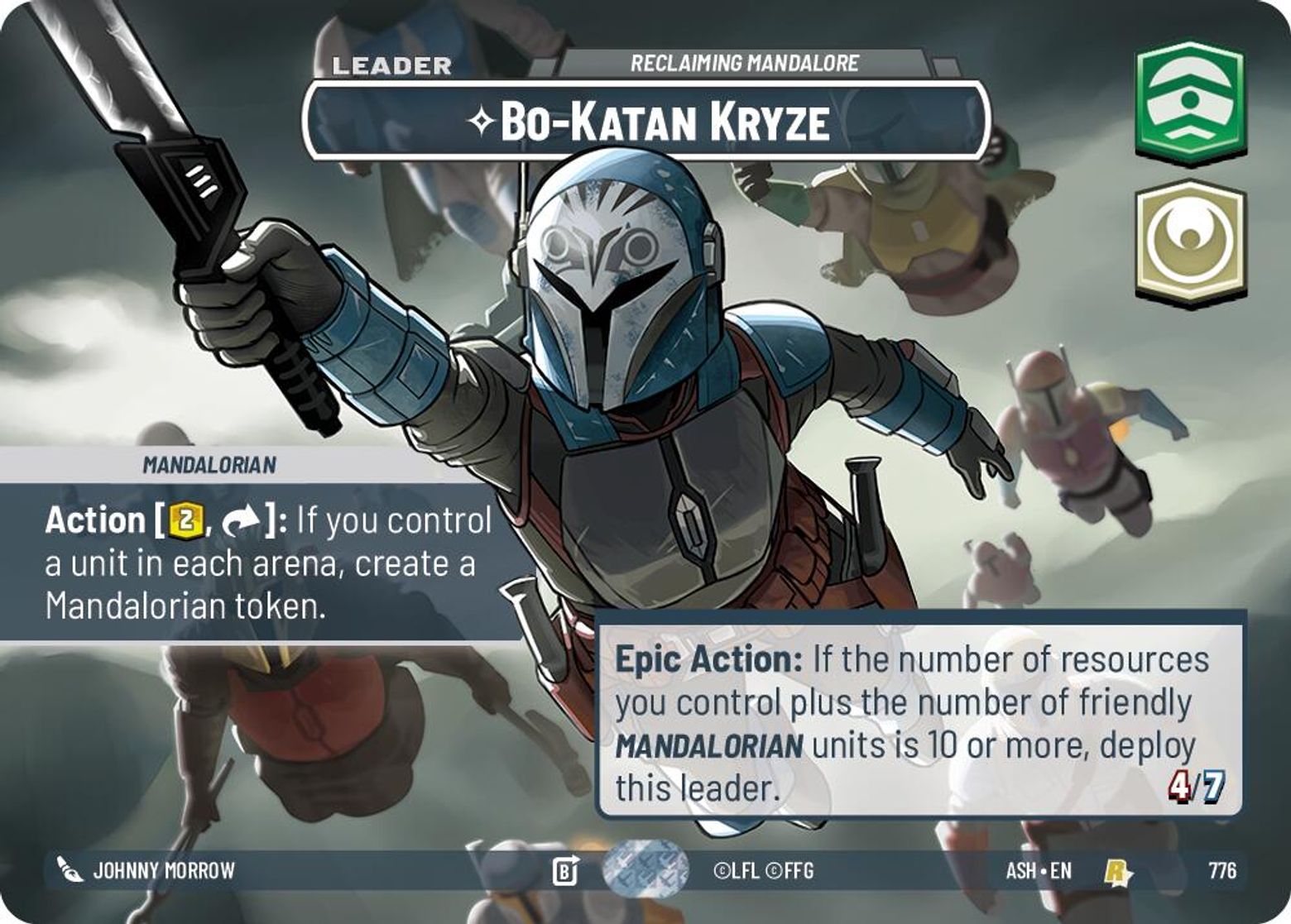 Bo-Katan Kryze, Reclaiming Mandalore — Ashes of the Empire 776