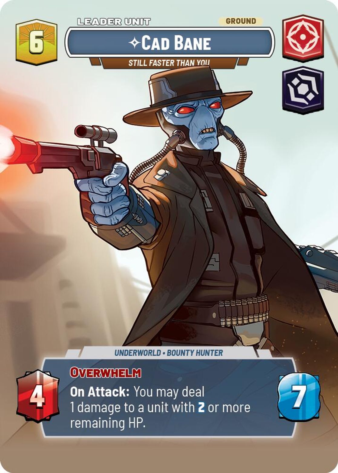 Cad Bane, Still Faster Than You (verso)