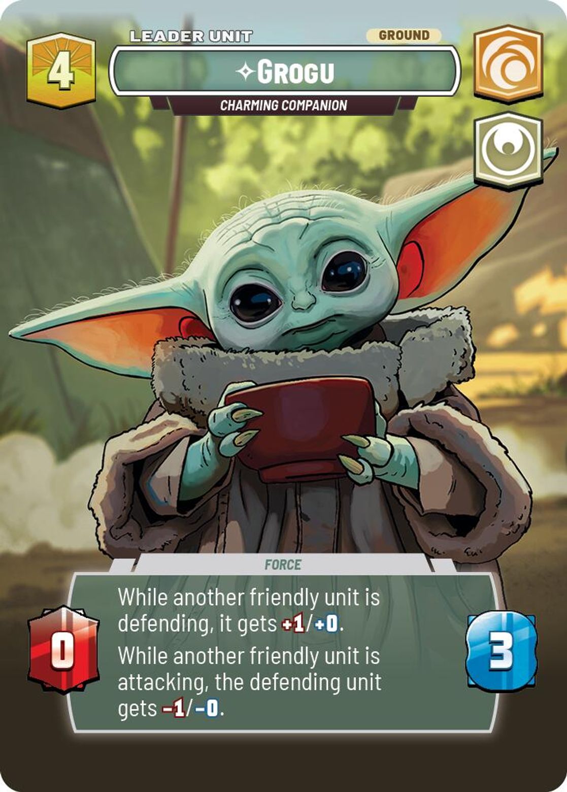 Grogu, Charming Companion (verso)