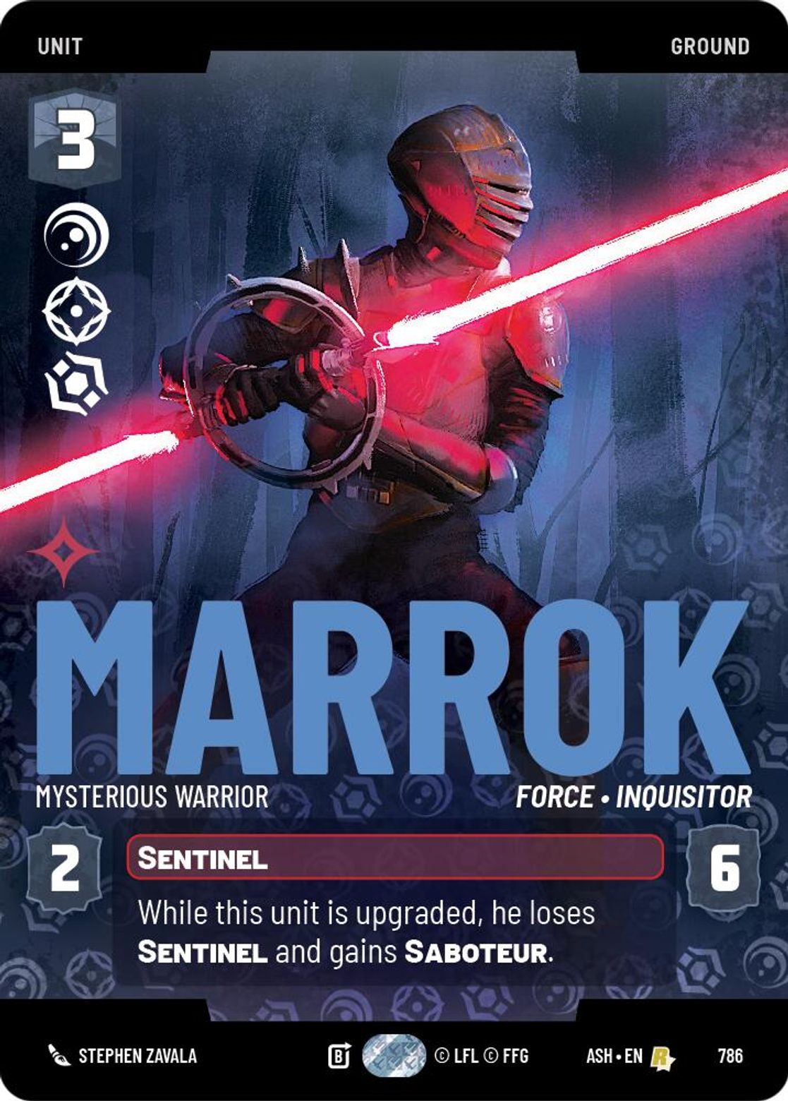 Marrok, Mysterious Warrior — Ashes of the Empire 786