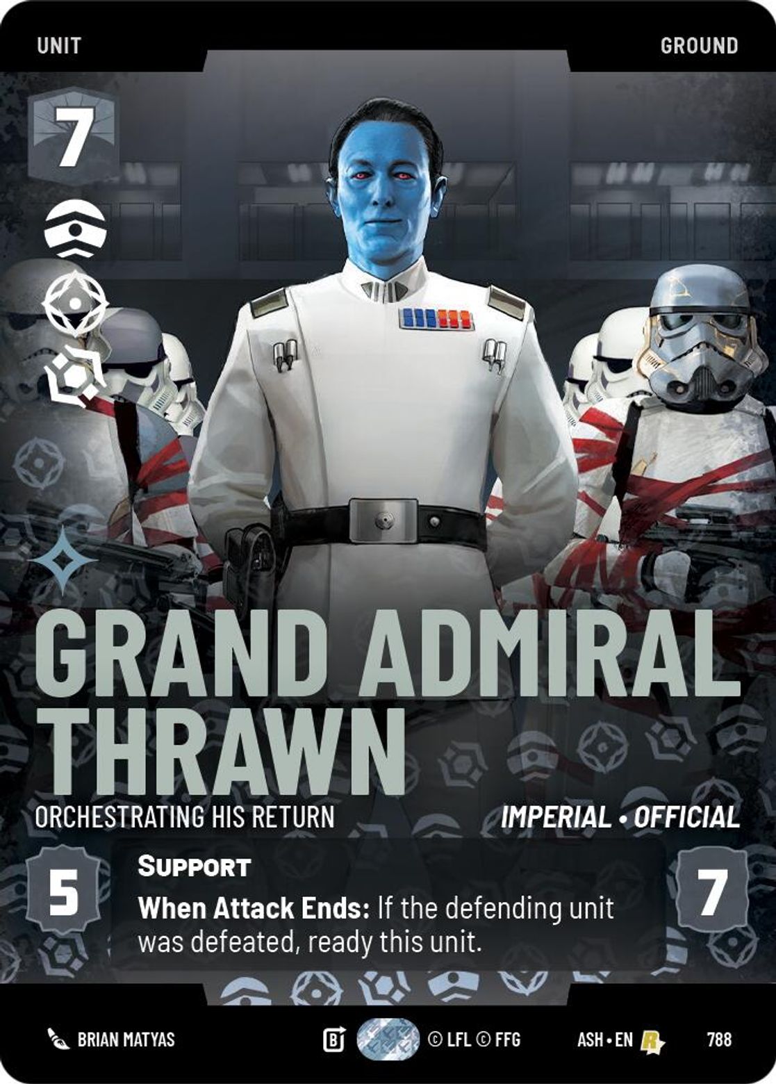 Grand Admiral Thrawn, Orchestrating His Return — Ashes of the Empire 788