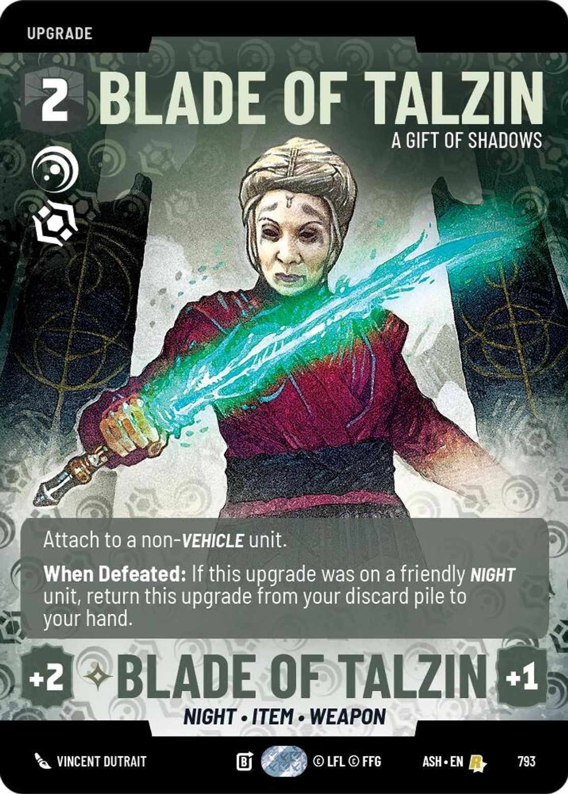Blade of Talzin, A Gift of Shadows — Ashes of the Empire 793