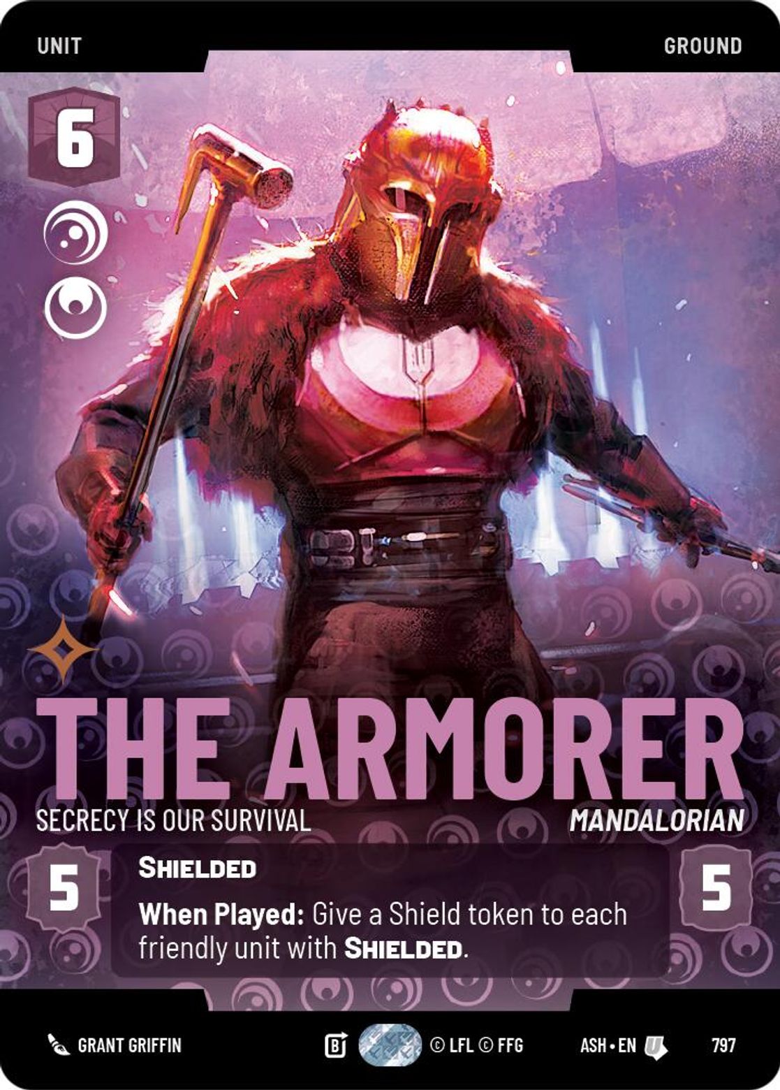 The Armorer, Secrecy is Our Survival — Ashes of the Empire 797