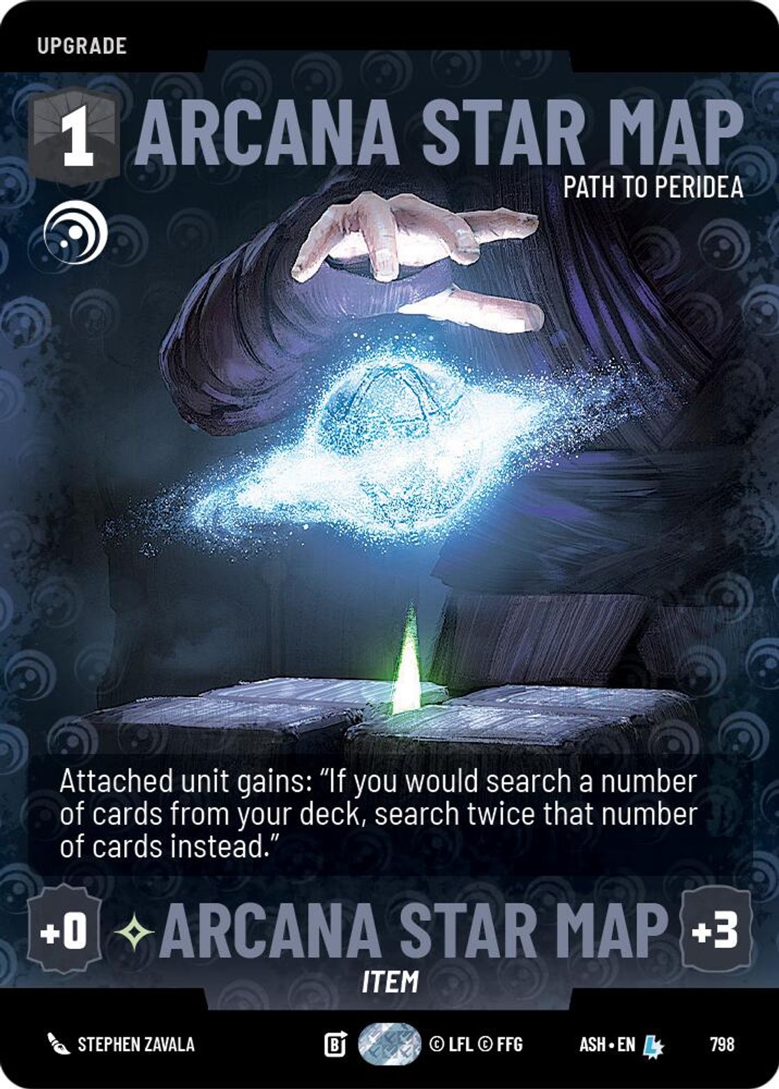 Arcana Star Map, Path to Peridea — Ashes of the Empire 798