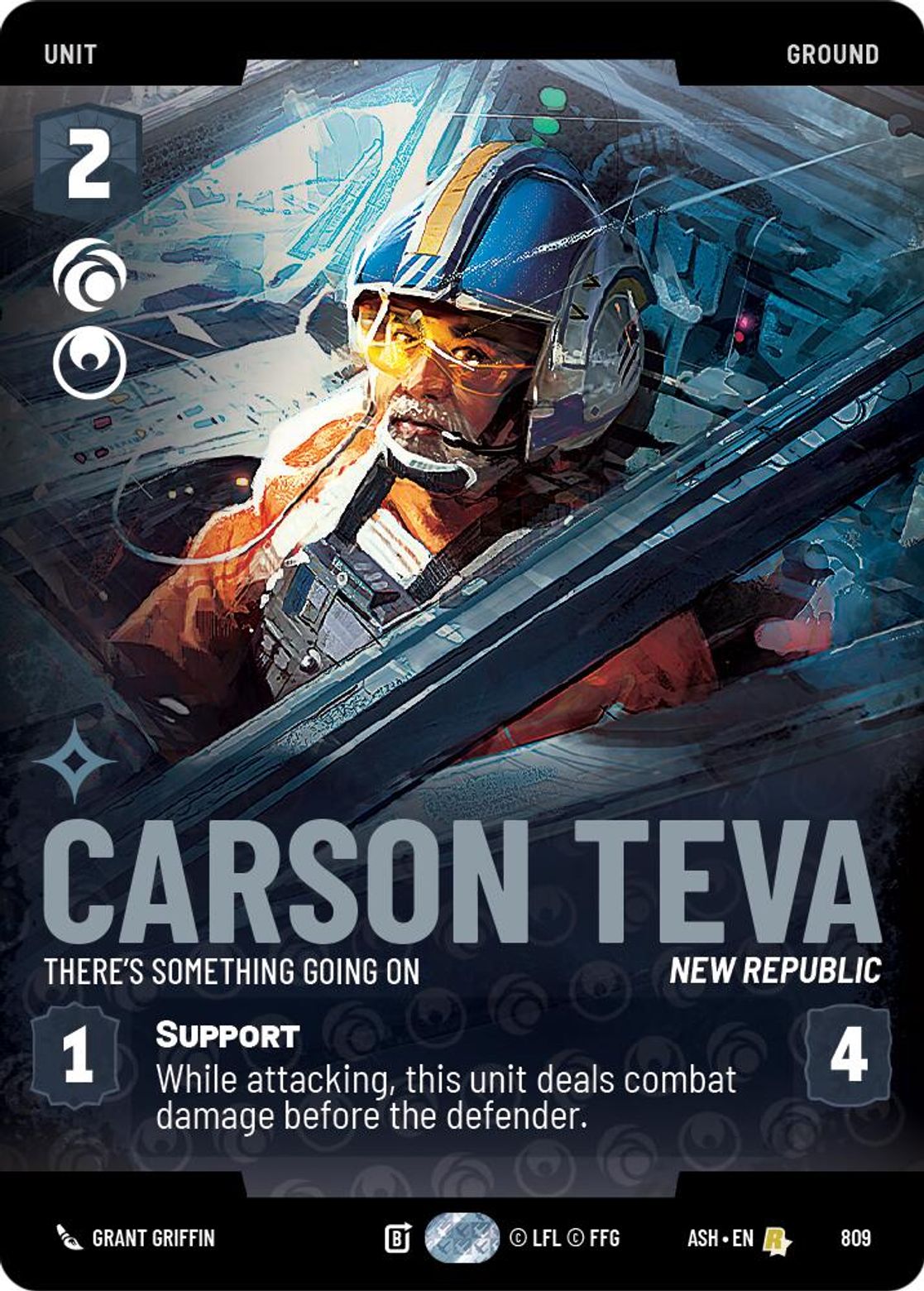 Carson Teva, There's Something Going On — Ashes of the Empire 809