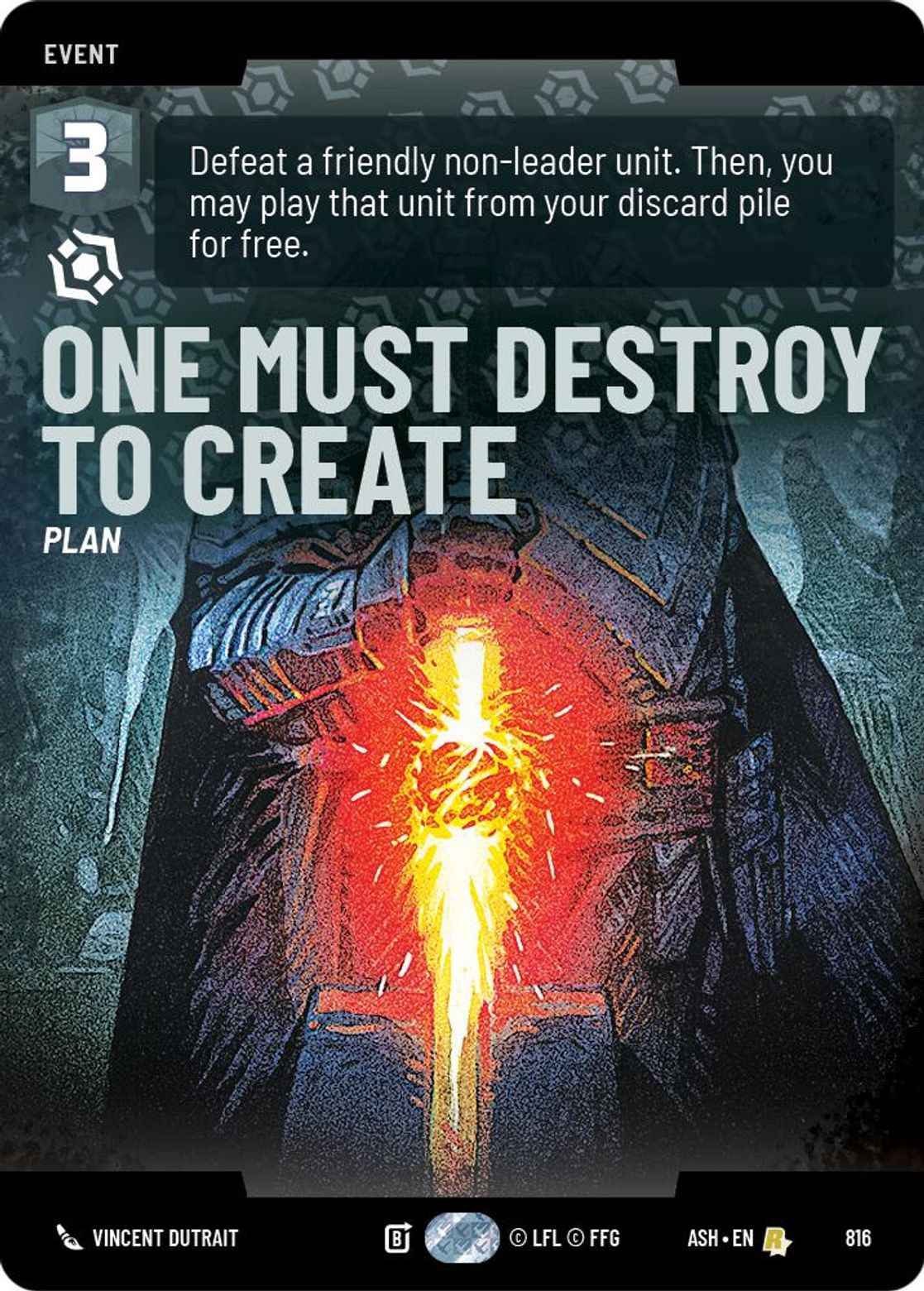 One Must Destroy to Create — Ashes of the Empire 816