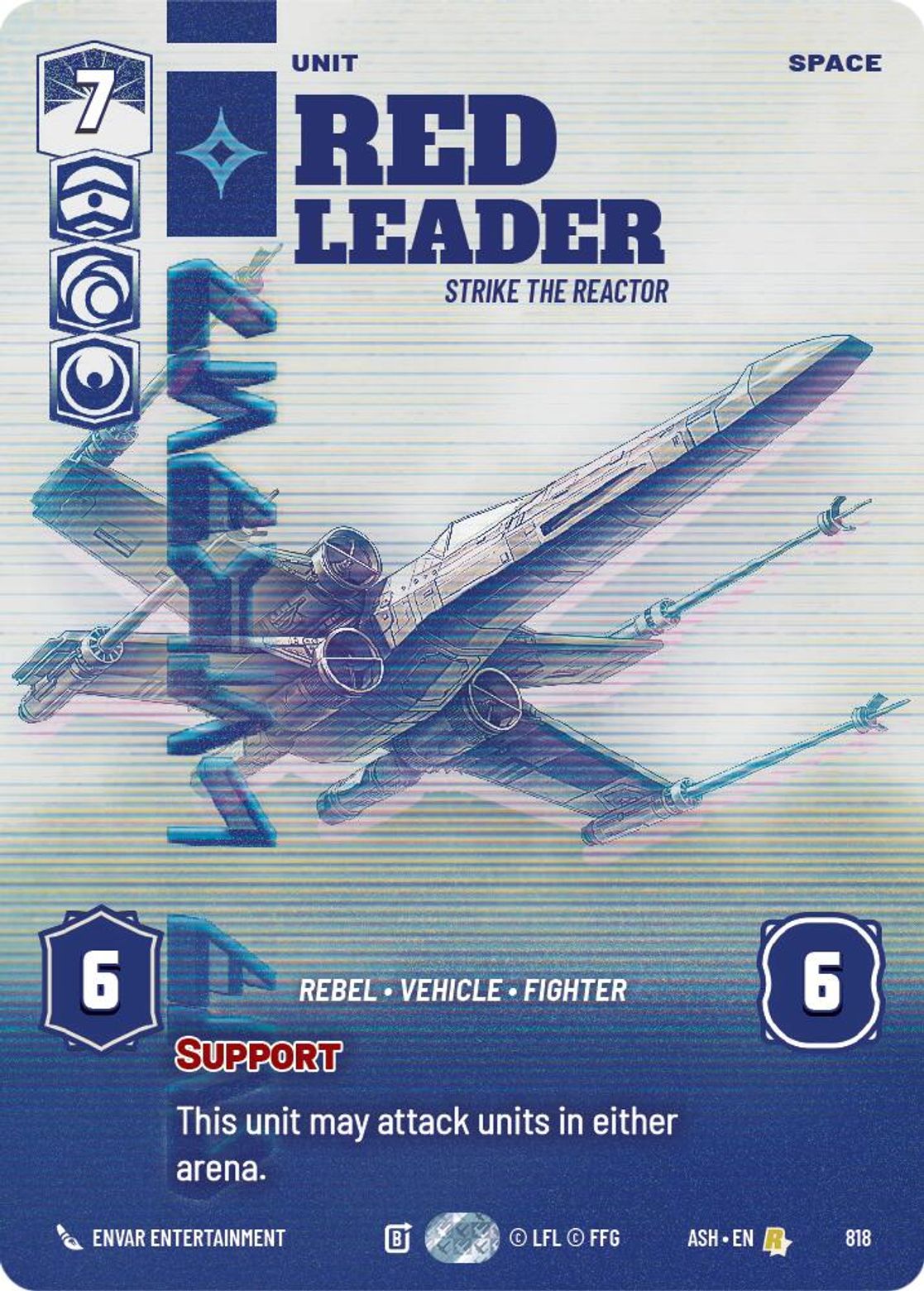 Red Leader, Strike the Reactor — Ashes of the Empire 818