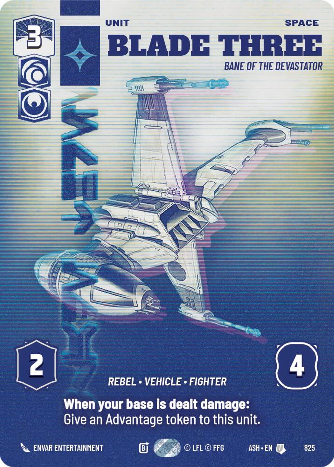Blade Three, Bane of the Devastator — Ashes of the Empire 825