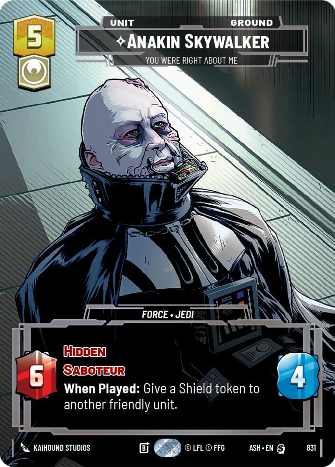 Anakin Skywalker, You Were Right About Me — Ashes of the Empire 831